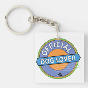 Porte-clefs Amateur de chiens officiel