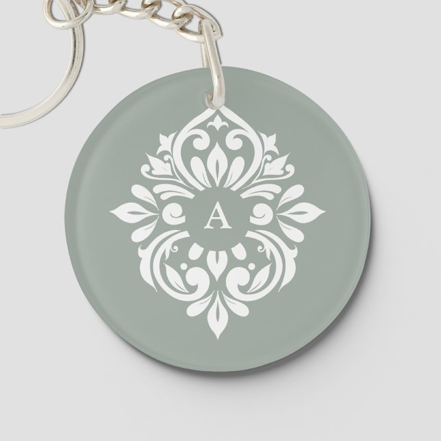Porte-clefs Ambiance Damas (Olive pâle) (Créateur téléchargé)