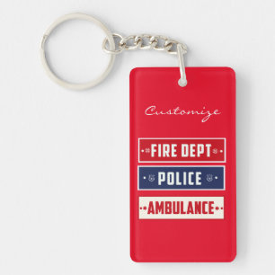 Porte-clefs Ambulance de pompiers Thunder_Cove