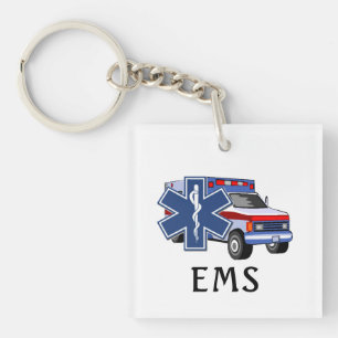 Porte-clefs Ambulance EMT EMS