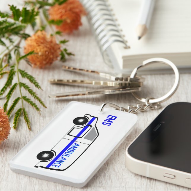 Porte-clefs Ambulance SMU  (Devant droit)