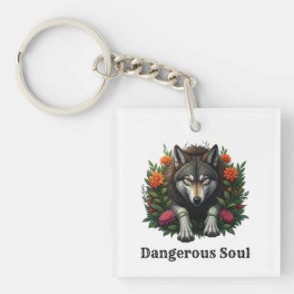 Porte-clefs Âme dangereuse Wolf