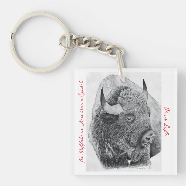 Porte-clefs American Buffalo (Devant)