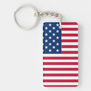 Porte-clefs American USA Flag Pride Design-76353