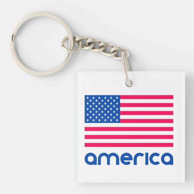 Porte-clefs Amérique (Devant)