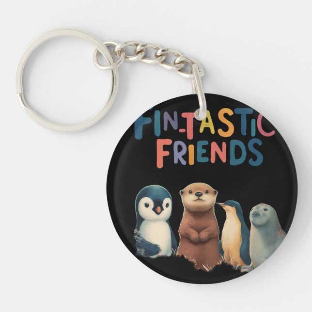 Porte-clefs Ami fantastique (Devant)