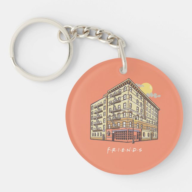 Porte-clefs AMIS™ | Monica's Apartment Building (Devant)