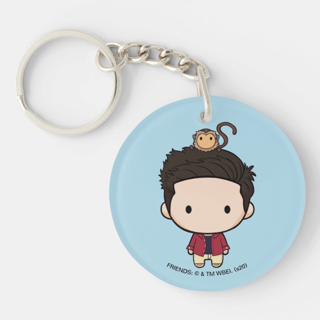 Porte-clefs AMIS™ | Ross Chibi (Devant)
