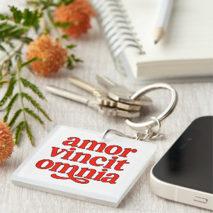 Porte-clefs Amor vincit omnia