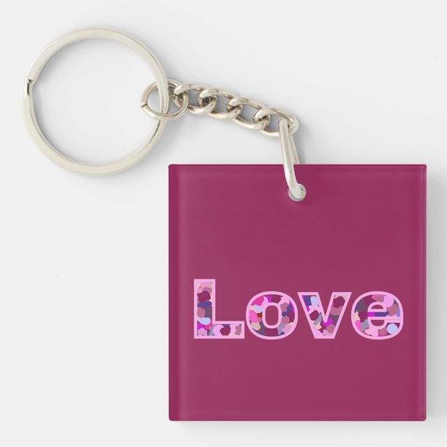 Porte-clefs Amour (Devant)