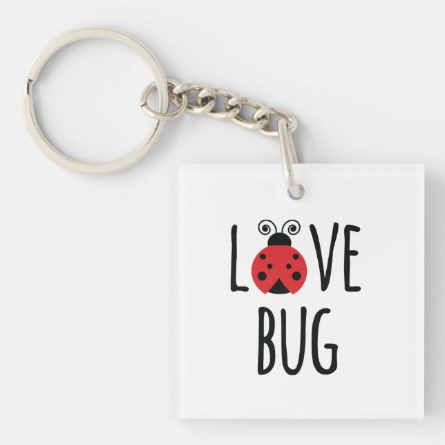 Porte-clefs Amour Bug (Devant)