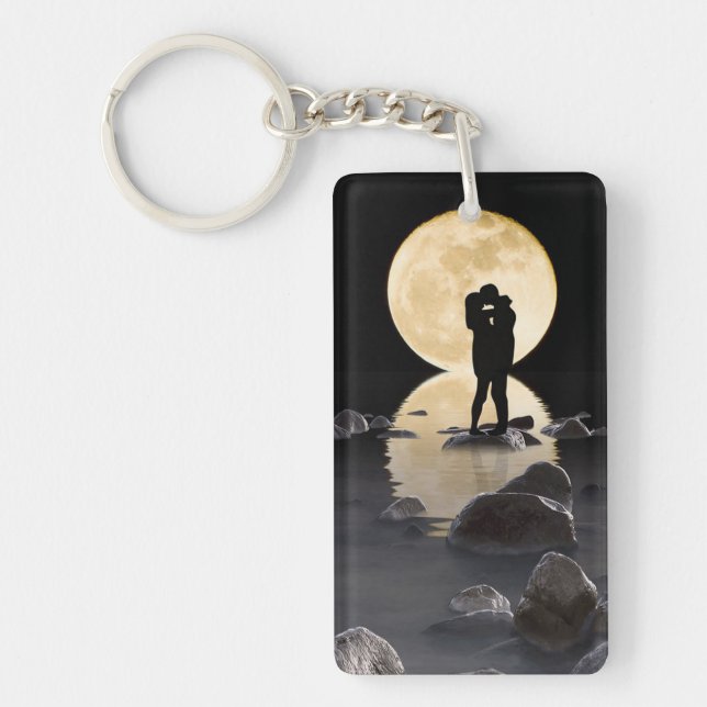Porte-clefs Amour de lune de miel (Devant)