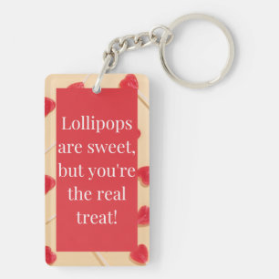 Porte-clefs Amour Lollipop