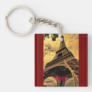 Porte-clefs Amour & Romance Ville de Paris Tour Eiffel France