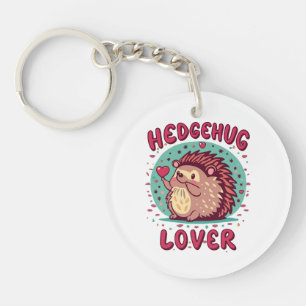 Porte-clefs Amoureux de câlins de hérisson