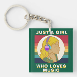 Porte-clefs amoureux de musique