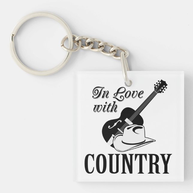 Porte-clefs Amoureux du pays (Devant)