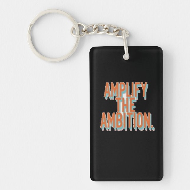 Porte-clefs Amplifier l'ambition (Devant)