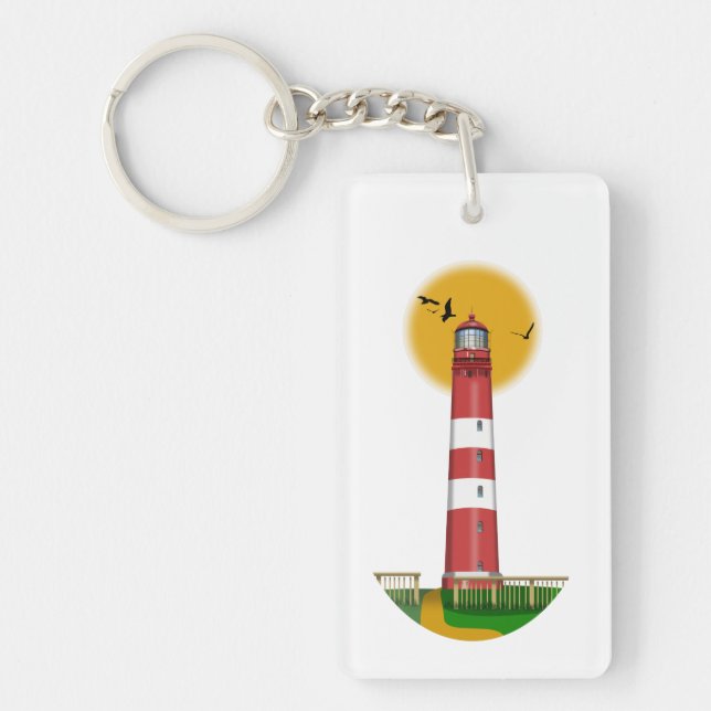 Porte-clefs Amrum Lighthouse Allemagne (Devant)