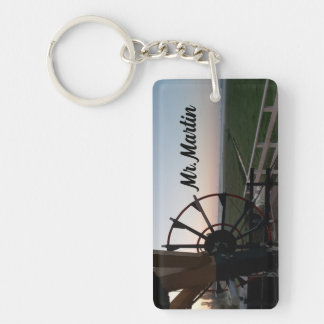 Porte-clefs Amsterdam Windmill Canal House Porte - clé enseign