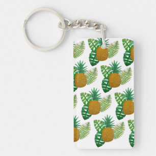 Porte-clefs Ananas tropicaux