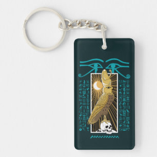 Porte-clefs Ancien Faucon d'Egypte Dieu Horus