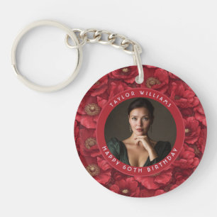 Porte-clefs Anémones Fantaisie Adolescent Anniversaire Faite P