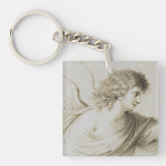Porte-clefs ange chrétien par Francesco Bartolozzi (Devant)