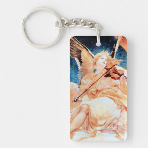 Porte-clefs Ange de la mère et de l'enfant