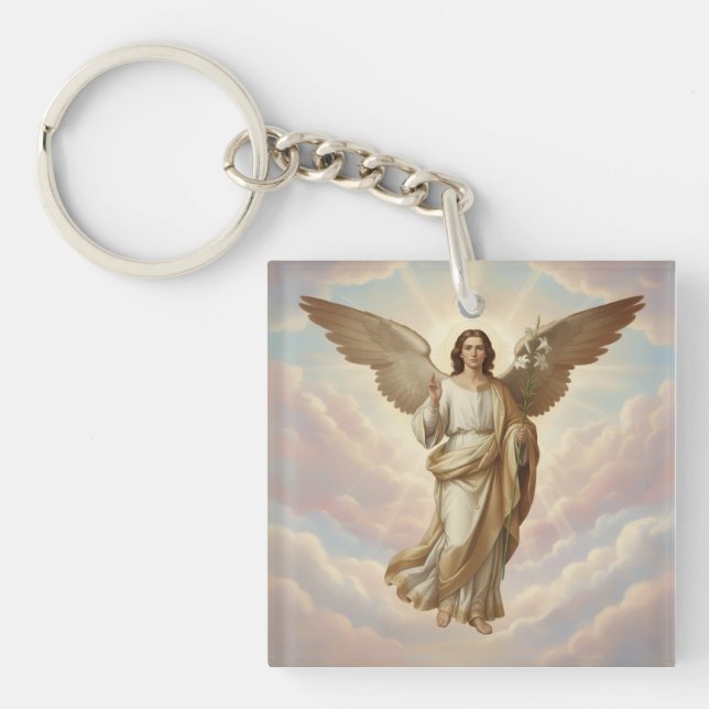 Porte-clefs Ange Gabriel - Archange Gabriel (Devant)