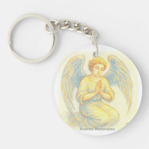 Porte-clefs Angel dans la prière
