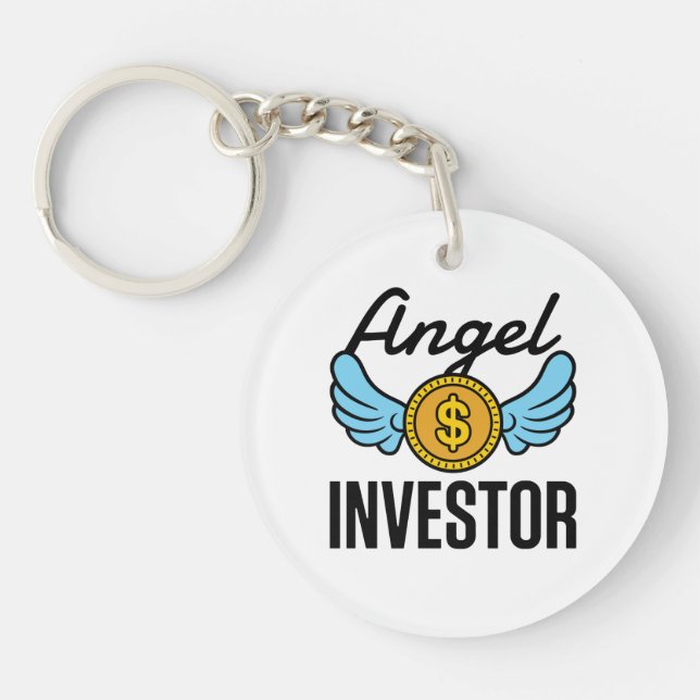 Porte-clefs Angel Investisseur Investir Une Entreprise De Déma (Devant)