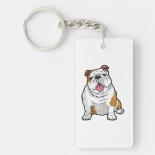 Porte-clefs ANGLAIS BULLDOGS Awesome Funny Bulldog Pups Chiens