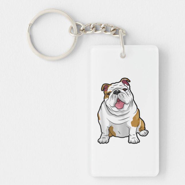 Porte-clefs ANGLAIS BULLDOGS Awesome Funny Bulldog Pups Chiens (Devant)
