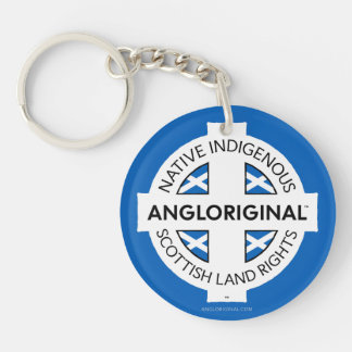 Porte-clefs Angloriginal™ Droits fonciers écossais Acrylique