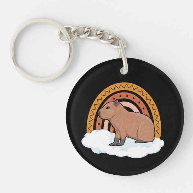 Porte-clefs Animal de compagnie Cabiaïa (Devant)