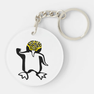 Porte-clefs Animal en voie de disparition - PENGUIN aux yeux j