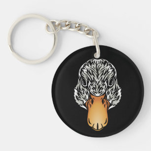 Porte-clefs Animaux de ferme amis Canard canard