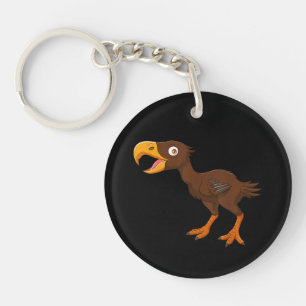 Porte-clefs Animaux Préhistoriques de Dessin Animé Mignons Ois