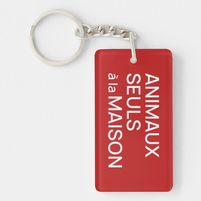 Porte-clefs Animaux réservés à la Maison Porte - clé (Devant)