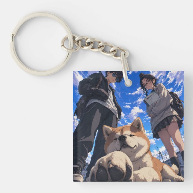 Porte-clefs Animé (Devant)