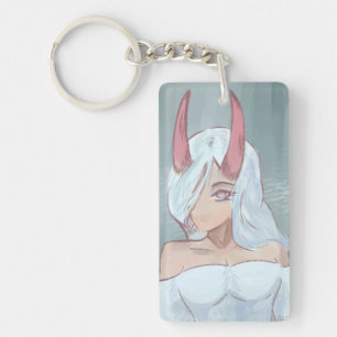 Porte-clefs Animé, fille,