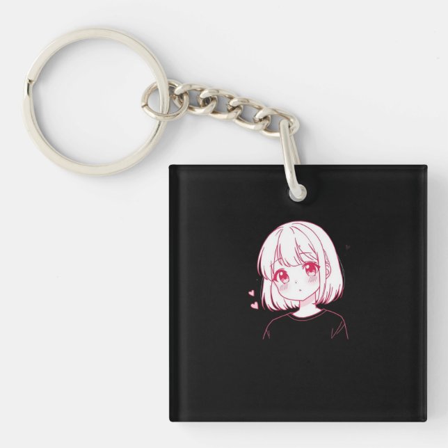 Porte-clefs "Anime Love Vibes" (Devant)