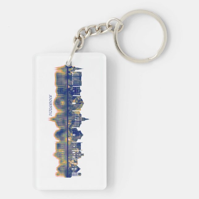 Porte-clefs Annapolis Skyline (Dos)