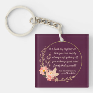 Porte-clefs Anne Of Green Gables Citation I - Style mignon