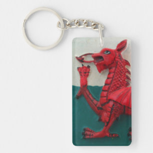 Porte-clefs Anneau de clé Welsh Dragon