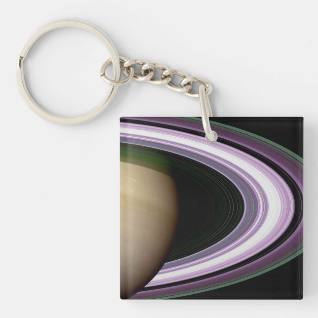 Porte-clefs Anneaux de Saturne (Devant)