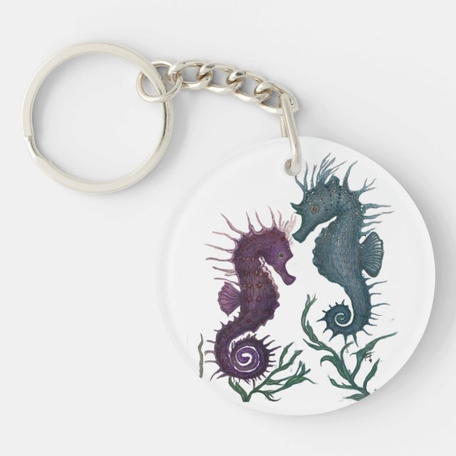 Porte-clefs Année des hippocampes (Devant)