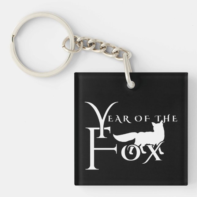 Porte-clefs Année du renard (Devant)