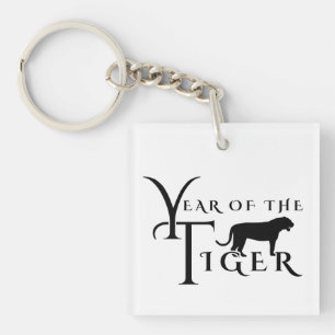 Porte-clefs Année du tigre